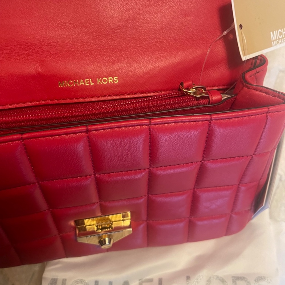 Michael Kors Crossbody Bag Convertible Shoulder Soho Bag with Dust Bag - Picture 7 of 16